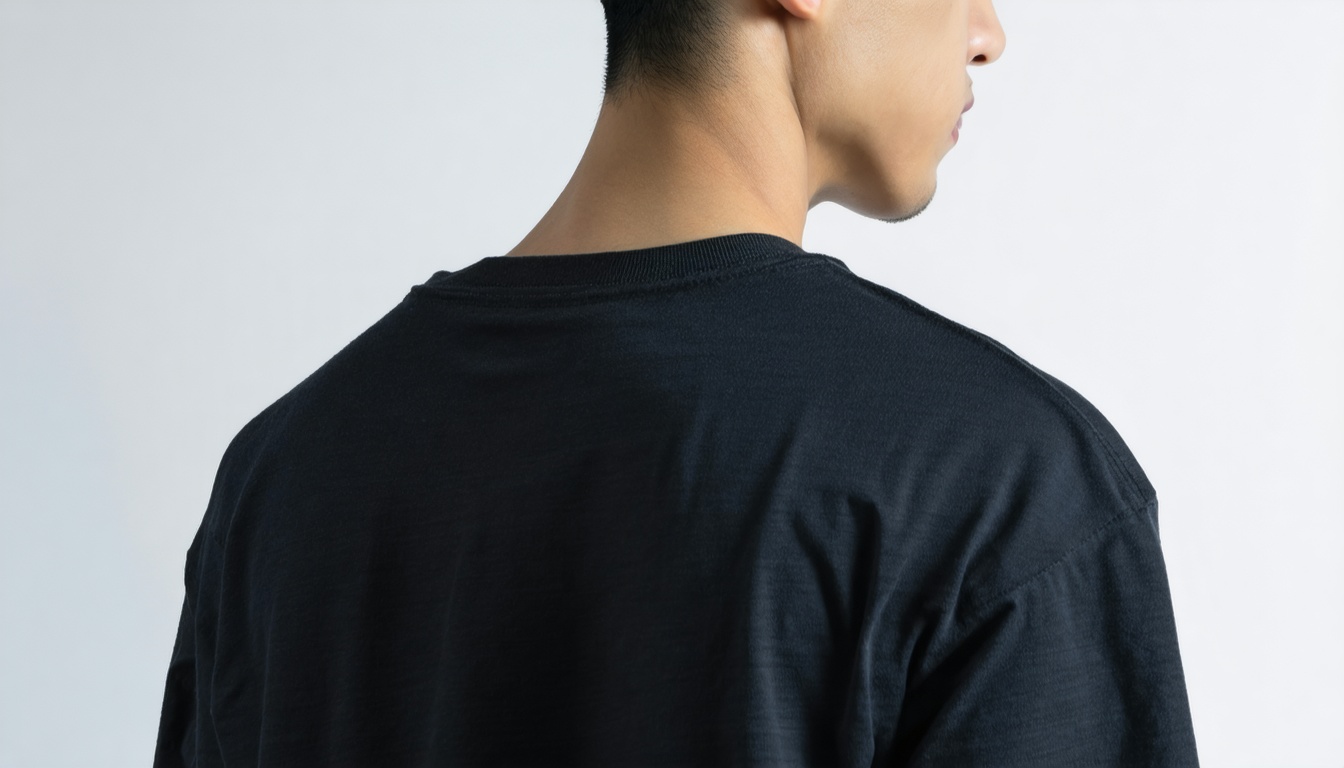 Minimalist t-shirt design details